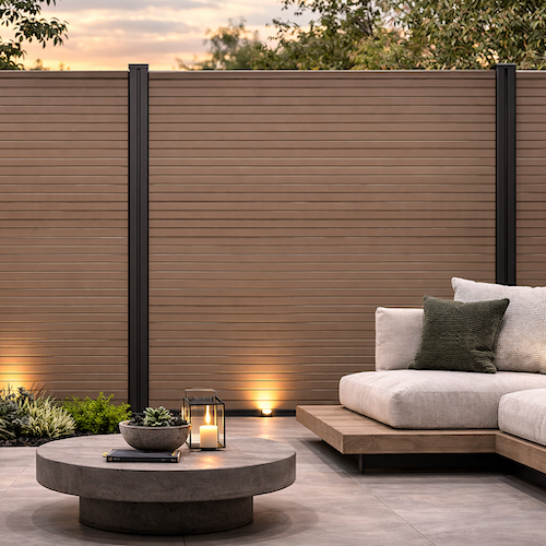 Co-Extrusion Slatted Fencing