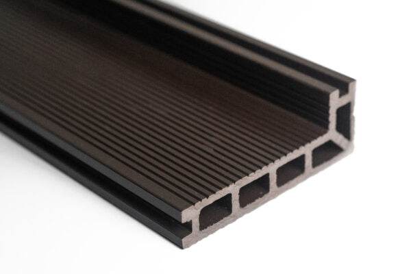 Chocolate Woodgrain Step Edge