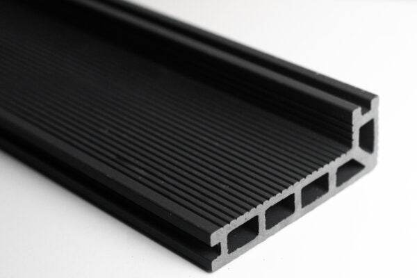 Grey Composite Woodgrain Step Edge 4.8m
