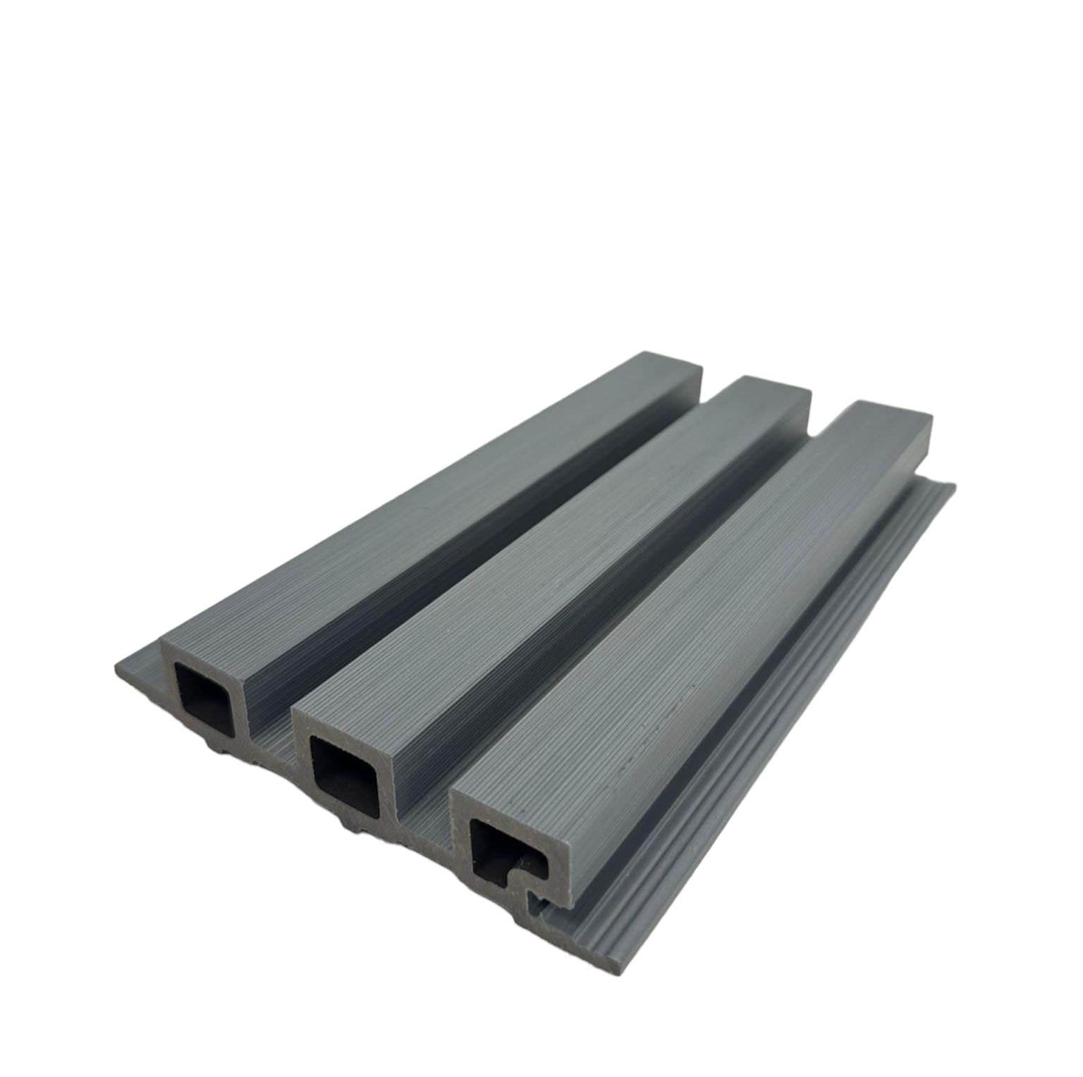 Composite Slatted Cladding Anthracite - Series 2