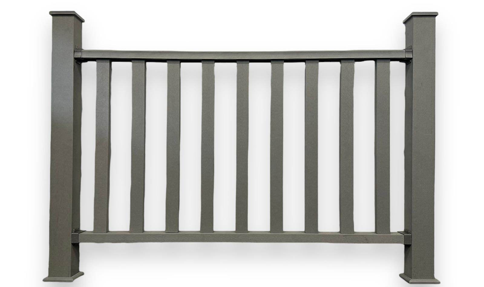 Grey Composite 1.5m Balustrade Kit