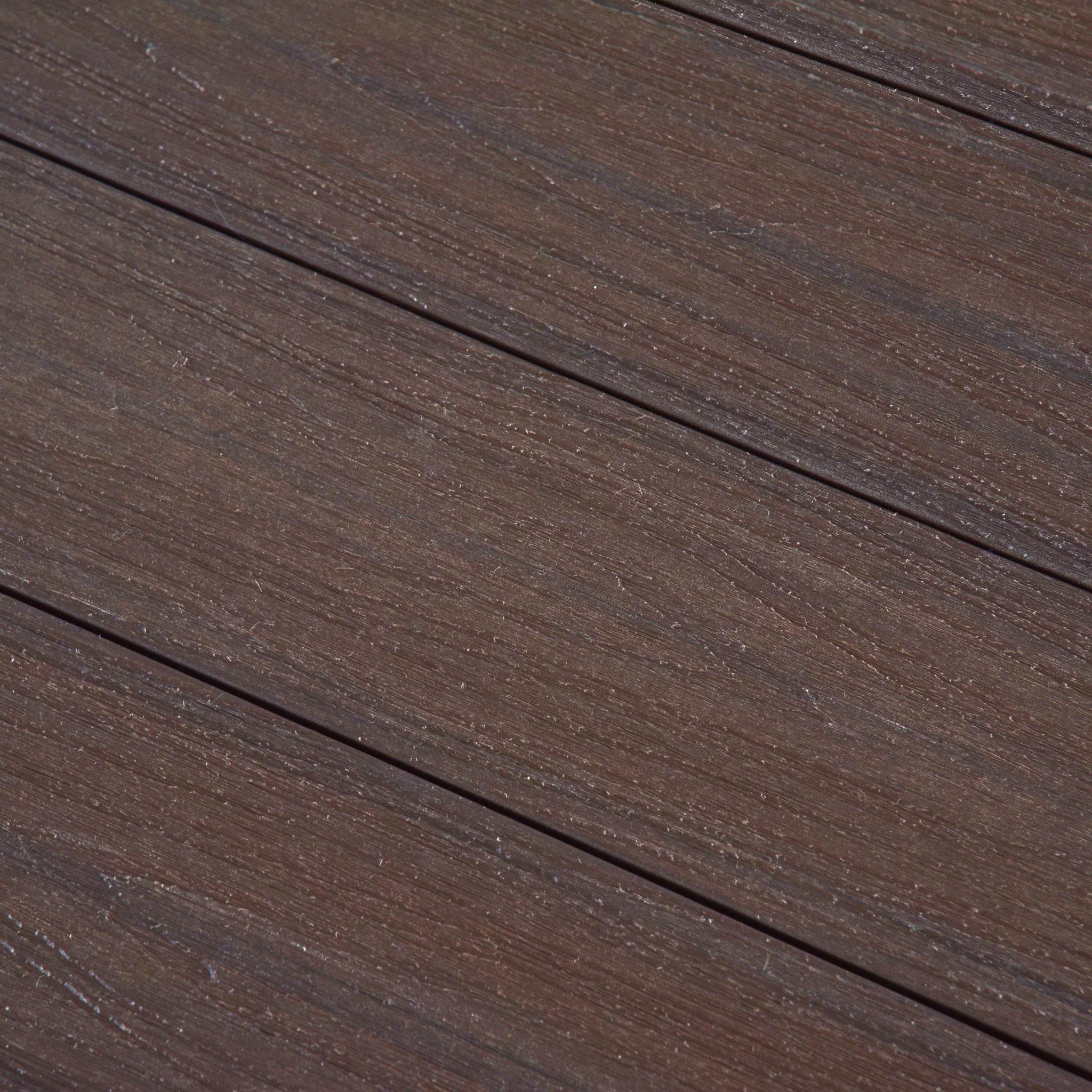 Co-Extrusion Duo Composite Decking Board 3.66m - Teak/Walnut