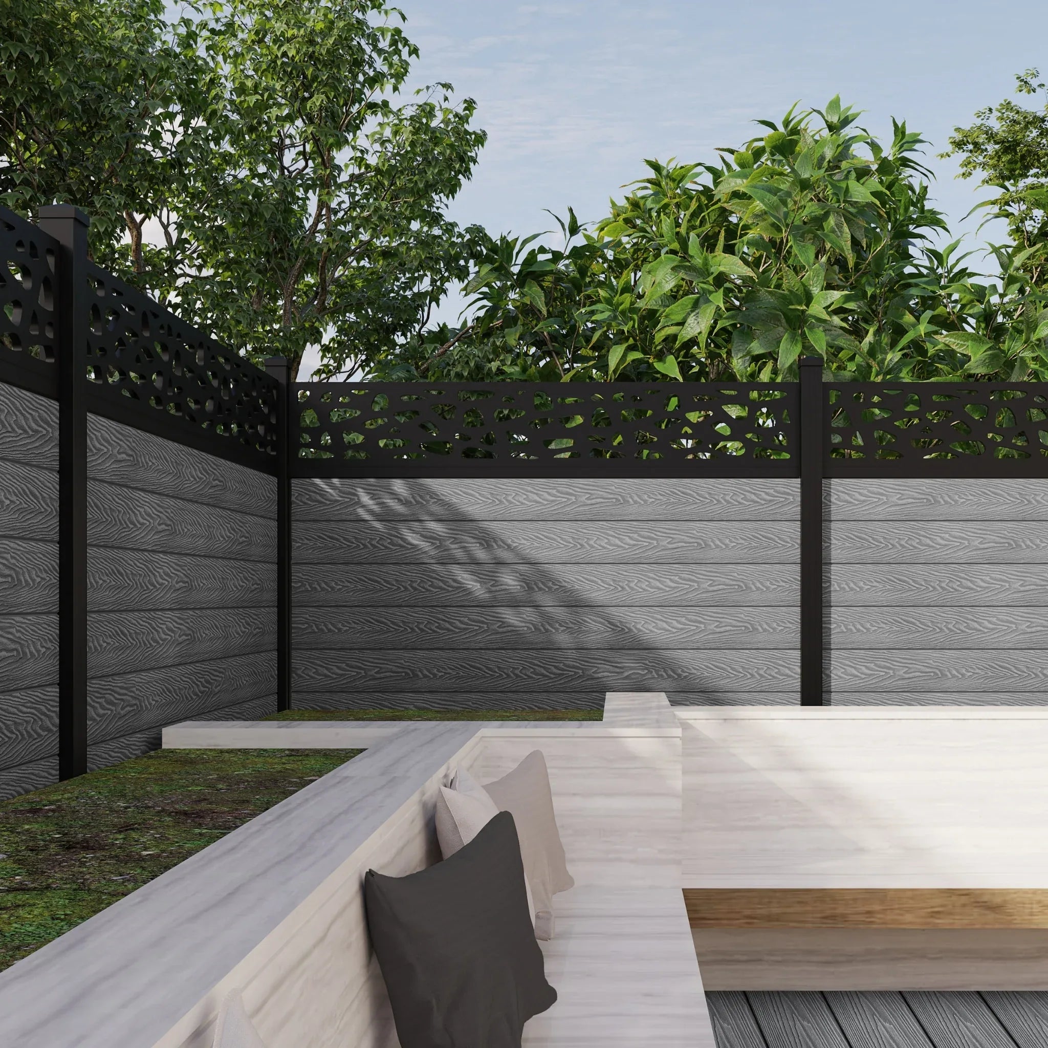 Composite Decorative Fence Panels