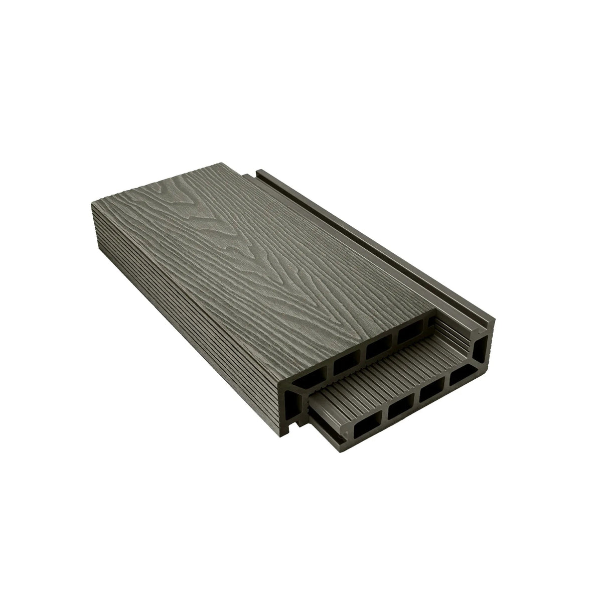 Oak Composite Woodgrain Step Edge 3.6m