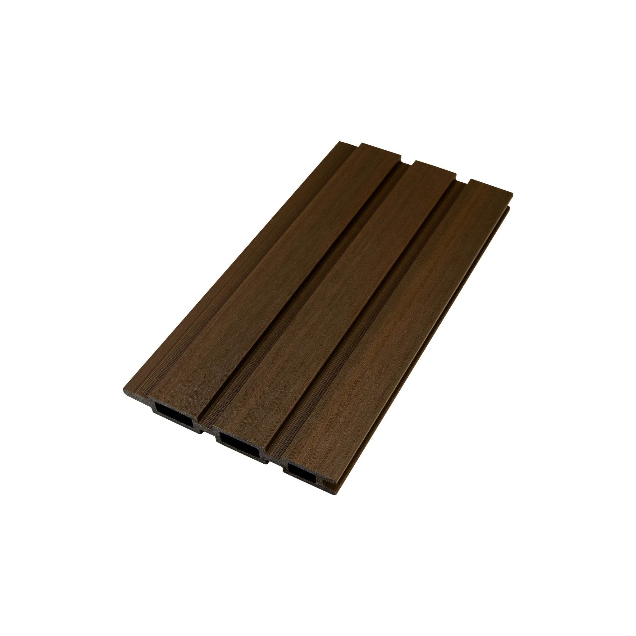 Co-Extrusion Composite Slatted Fencing 16cmx1.83m - Teak