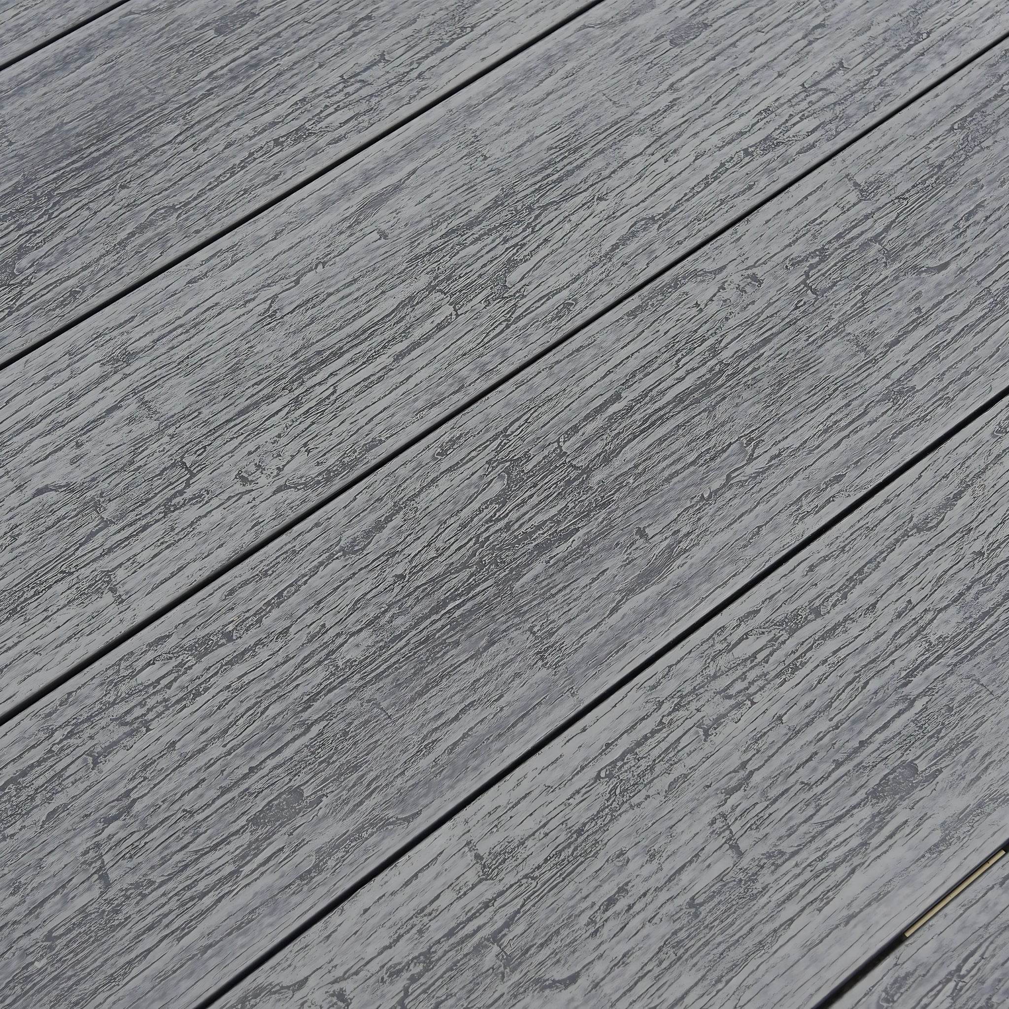 Light Grey Wide Max Woodgrain Board 3.66m