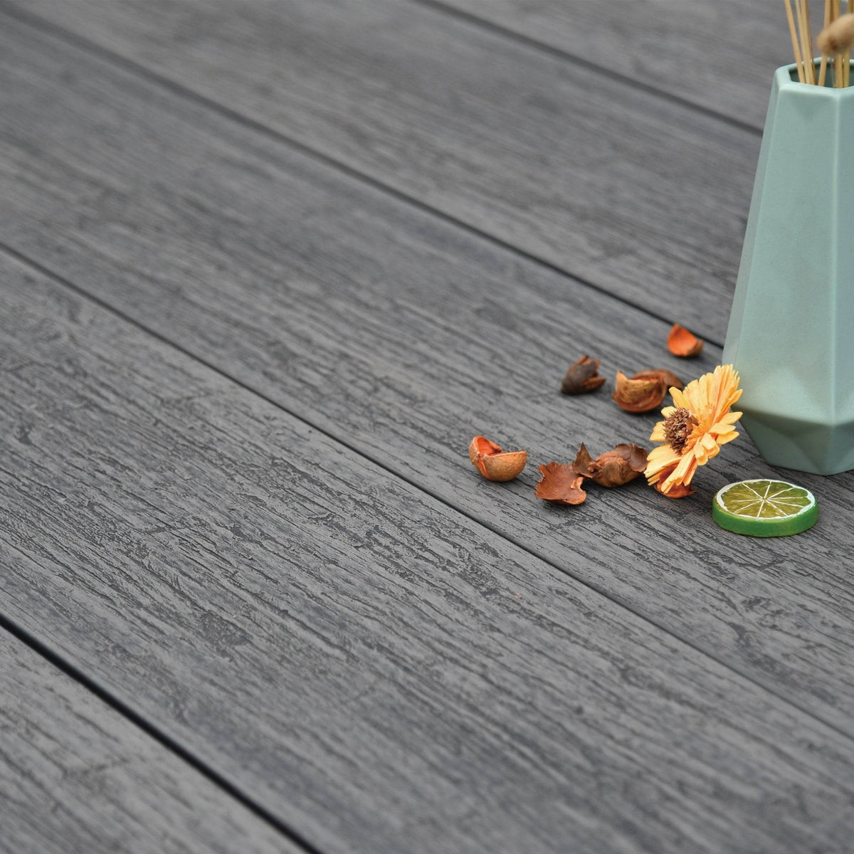 Light Grey Wide Max Woodgrain Board 3.66m