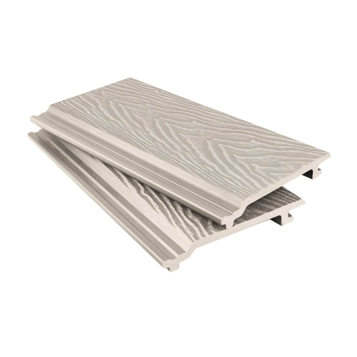Composite Woodgrain Cladding Ash Sample