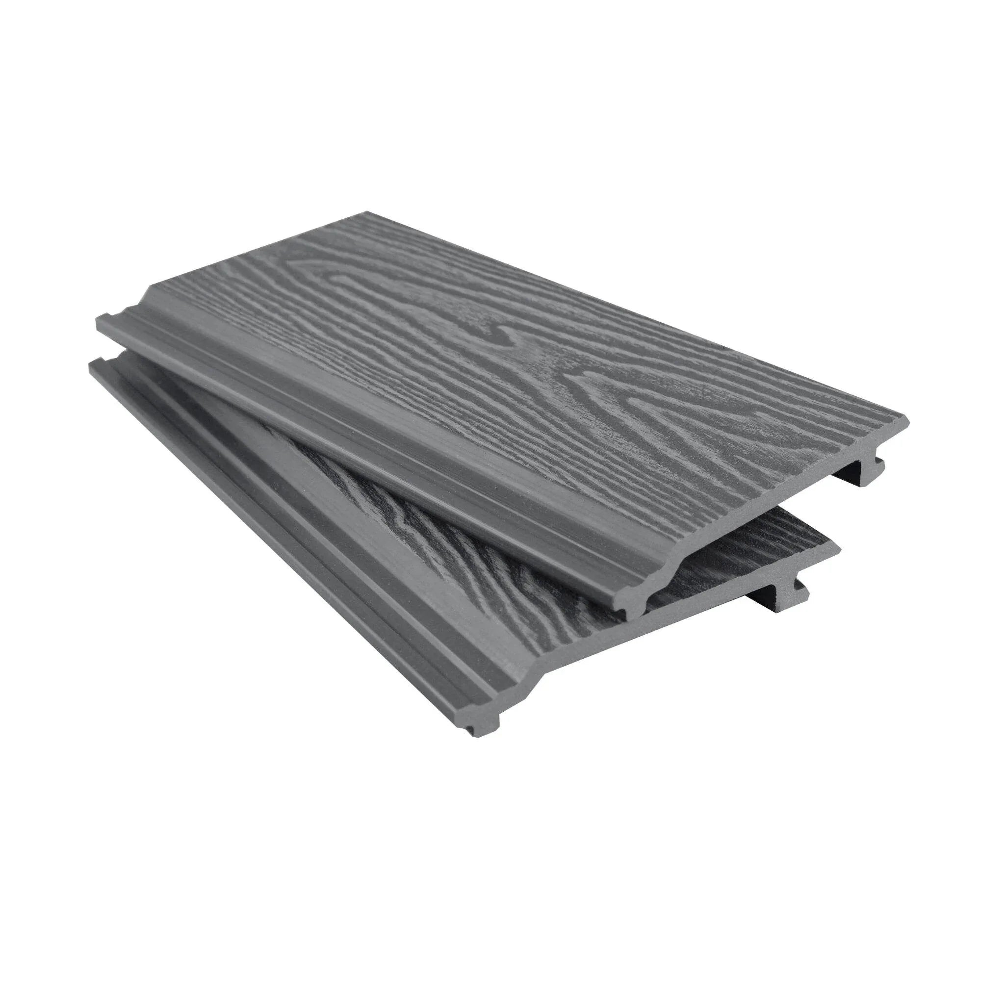 Composite Woodgrain Cladding Silver